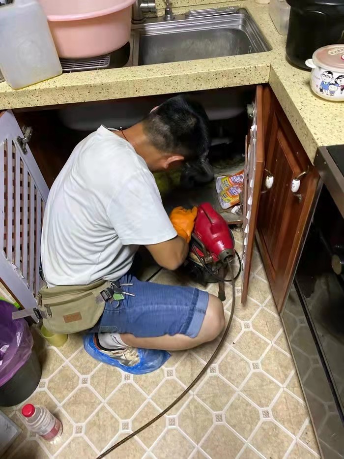 大石桥通下水道